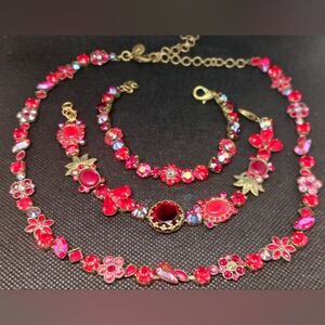 Sorrelli necklace and bracelet bundle